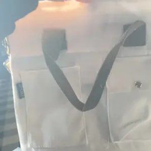 Pockets Front Canvas Tote Bag